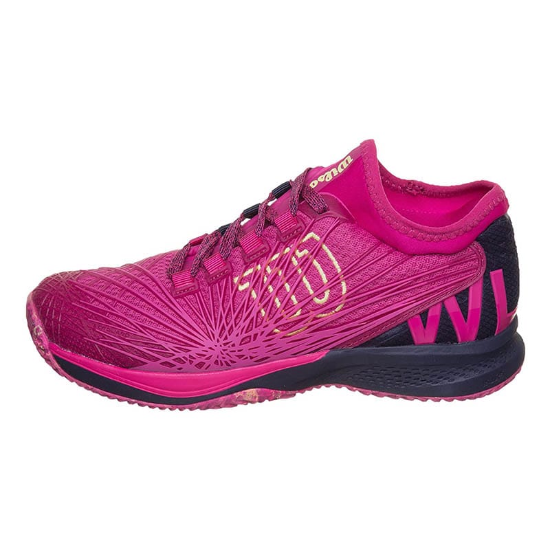 Women's Kaos 2.0 SFT Berry/Blue/Lime Tennis Shoe - Wilson South Africa